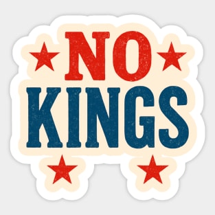 No-Kings-In-America Sticker